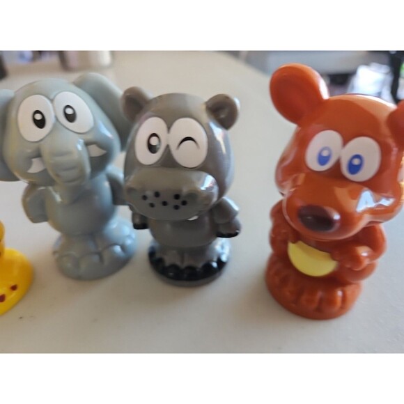 Vtech Smartville Alphabet Animal Replacement Interactive Plastic Figures 7 Lot - Picture 7 of 8